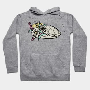 turtle shell flower Hoodie